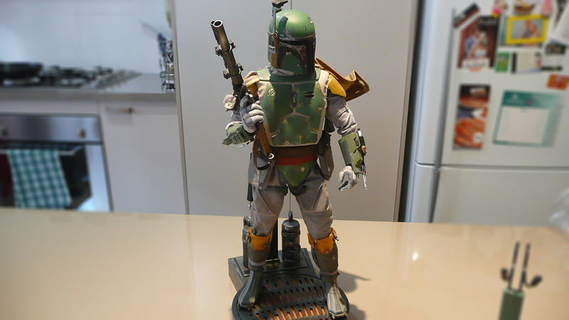 Illustration for article titled Check Out My 12" Boba Fett
